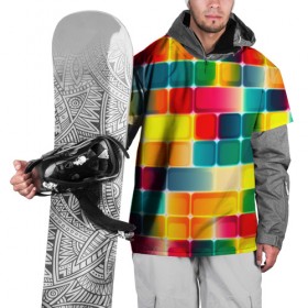 Накидка на куртку 3D с принтом Multicolour в Тюмени, 100% полиэстер |  | Тематика изображения на принте: 