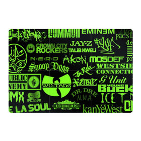 Магнитный плакат 3Х2 с принтом Hip-Hop в Тюмени, Полимерный материал с магнитным слоем | 6 деталей размером 9*9 см | akon | eminem | hip hop | snoop dogg | wu tang | xzibit | хип хоп | эминем