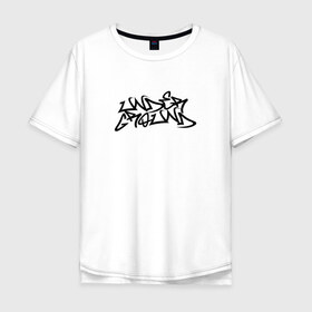 Мужская футболка хлопок Oversize с принтом UNDERGROUND в Тюмени, 100% хлопок | свободный крой, круглый ворот, “спинка” длиннее передней части | Тематика изображения на принте: graffity | hip hop | rap | underground | андеграунд | граффити | рэп | хип хоп