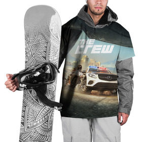 Накидка на куртку 3D с принтом The CREW в Тюмени, 100% полиэстер |  | Тематика изображения на принте: 
