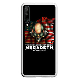 Чехол для Honor P30 с принтом Megadeth #3 в Тюмени, Силикон | Область печати: задняя сторона чехла, без боковых панелей | Тематика изображения на принте: dave | megadeth | metal | mustaine | rattlehead | rock | thrash | vic | дейв | мастейн | мегадез | мегадет | мегедес | метал | рок | треш