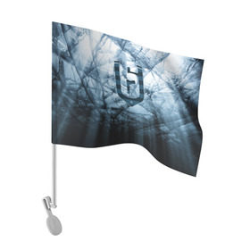 Флаг для автомобиля с принтом Rainbow Six Siege в Тюмени, 100% полиэстер | Размер: 30*21 см | battlefield | call of duty | clancy | cod | counter | csgo | rainbow | six | strike | tom | tom clancy’s
