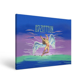 Холст прямоугольный с принтом Led Zeppelin 2 в Тюмени, 100% ПВХ |  | Тематика изображения на принте: led zeppelin | лед зеппелин | роберт плант
