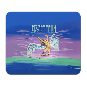 Коврик прямоугольный с принтом Led Zeppelin 2 в Тюмени, натуральный каучук | размер 230 х 185 мм; запечатка лицевой стороны | led zeppelin | лед зеппелин | роберт плант