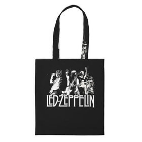 Сумка 3D повседневная с принтом Led Zeppelin 4 в Тюмени, 100% полиэстер | Плотность: 200 г/м2; Размер: 34×35 см; Высота лямок: 30 см | led zeppelin | лед зеппелин | роберт плант