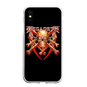 Чехол для iPhone XS Max матовый с принтом Megadeth 1 в Тюмени, Силикон | Область печати: задняя сторона чехла, без боковых панелей | megadeth | дирк вербурен | дэвид эллефсон | дэйв мастейн | кико лоурейро | мегадэт