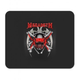 Коврик прямоугольный с принтом Megadeth 2 в Тюмени, натуральный каучук | размер 230 х 185 мм; запечатка лицевой стороны | megadeth | дирк вербурен | дэвид эллефсон | дэйв мастейн | кико лоурейро | мегадэт