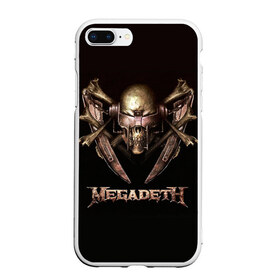 Чехол для iPhone 7Plus/8 Plus матовый с принтом Megadeth 3 в Тюмени, Силикон | Область печати: задняя сторона чехла, без боковых панелей | megadeth | дирк вербурен | дэвид эллефсон | дэйв мастейн | кико лоурейро | мегадэт