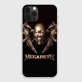 Чехол для iPhone 12 Pro с принтом Megadeth 3 в Тюмени, силикон | область печати: задняя сторона чехла, без боковых панелей | megadeth | дирк вербурен | дэвид эллефсон | дэйв мастейн | кико лоурейро | мегадэт