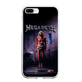 Чехол для iPhone 7Plus/8 Plus матовый с принтом Megadeth 7 в Тюмени, Силикон | Область печати: задняя сторона чехла, без боковых панелей | megadeth | дирк вербурен | дэвид эллефсон | дэйв мастейн | кико лоурейро | мегадэт