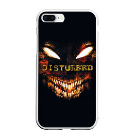 Чехол для iPhone 7Plus/8 Plus матовый с принтом Disturbed 4 в Тюмени, Силикон | Область печати: задняя сторона чехла, без боковых панелей | disturbed | donegan | draiman | moyer | wengren | венгрен | дистурбед | дониган | дрейман | мойер | хард рок