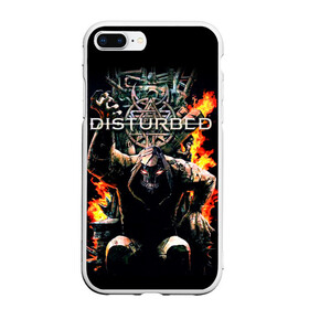 Чехол для iPhone 7Plus/8 Plus матовый с принтом Disturbed 11 в Тюмени, Силикон | Область печати: задняя сторона чехла, без боковых панелей | disturbed | donegan | draiman | moyer | wengren | венгрен | дистурбед | дониган | дрейман | мойер | хард рок