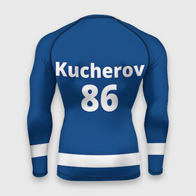 Мужской рашгард 3D с принтом Tampa Bay Kucherov в Тюмени,  |  | 86 | nikita kucherov | tampa bay lightning | никита кучеров | нхл | тампа бэй лайтнинг | хоккей