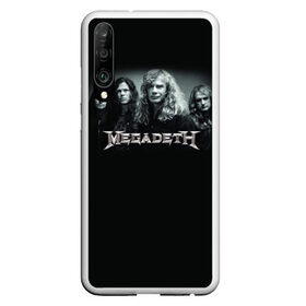 Чехол для Honor P30 с принтом Megadeth в Тюмени, Силикон | Область печати: задняя сторона чехла, без боковых панелей | Тематика изображения на принте: dave | megadeth | metal | mustaine | rattlehead | rock | thrash | vic | дейв | мастейн | мегадет | метал | рок | треш