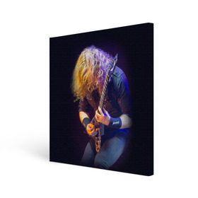 Холст квадратный с принтом Dave Mustaine в Тюмени, 100% ПВХ |  | dave | megadeth | metal | mustaine | rattlehead | rock | thrash | vic | дейв | мастейн | мегадет | метал | рок | треш