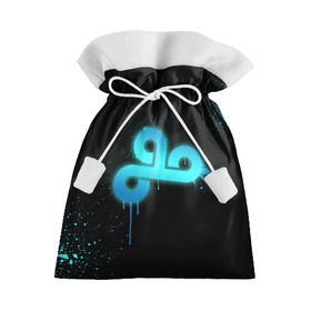 Подарочный 3D мешок с принтом cs:go - Cloud 9 (Black collection) в Тюмени, 100% полиэстер | Размер: 29*39 см | cloud9 | cs | csgo | го | кс