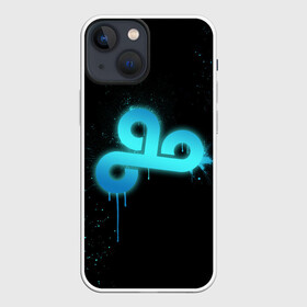 Чехол для iPhone 13 mini с принтом cs:go   Cloud 9 (Black collection) в Тюмени,  |  | Тематика изображения на принте: cloud9 | cs | csgo | го | кс
