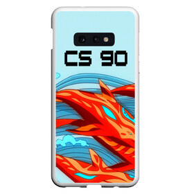 Чехол для Samsung S10E с принтом CS GO Aquamarine Revenge в Тюмени, Силикон | Область печати: задняя сторона чехла, без боковых панелей | cs go | global offensive | контр страйк аквамарин | шутер