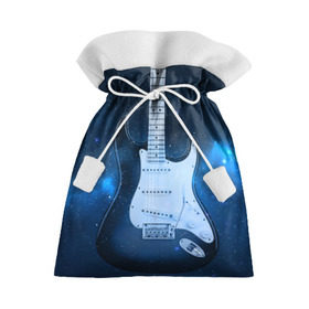 Подарочный 3D мешок с принтом Космическая гитара в Тюмени, 100% полиэстер | Размер: 29*39 см | fender | stratocaster | вселенная | галактика | гитра | космос | музыка | рок | рокнрол | стратокастер | туманность | фендер | электро | электрогитара
