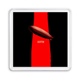 Магнит 55*55 с принтом Led Zeppelin в Тюмени, Пластик | Размер: 65*65 мм; Размер печати: 55*55 мм | led zeppelin