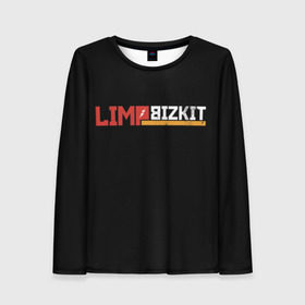 Женский лонгслив 3D с принтом Limp Bizkit в Тюмени, 100% полиэстер | длинные рукава, круглый вырез горловины, полуприлегающий силуэт | fred durst | limp bizkit | лим бискит | фред дерст