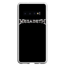 Чехол для Samsung Galaxy S10 с принтом Deth в Тюмени, Силикон | Область печати: задняя сторона чехла, без боковых панелей | megadeth | мегадес