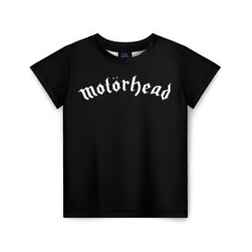 Детская футболка 3D с принтом Motorhead в Тюмени, 100% гипоаллергенный полиэфир | прямой крой, круглый вырез горловины, длина до линии бедер, чуть спущенное плечо, ткань немного тянется | motorhead | моторхэд