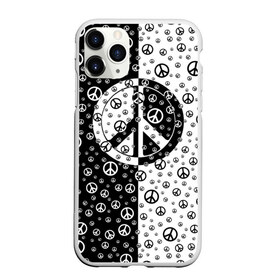 Чехол для iPhone 11 Pro матовый с принтом Peace Symbol в Тюмени, Силикон |  | Тематика изображения на принте: love | peace | symbol | знак | любовь | мир | пацифик | пацифика | сигнал | символ | хиппи