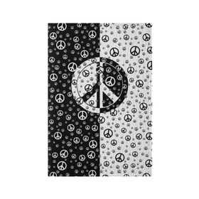 Обложка для паспорта матовая кожа с принтом Peace Symbol в Тюмени, натуральная матовая кожа | размер 19,3 х 13,7 см; прозрачные пластиковые крепления | love | peace | symbol | знак | любовь | мир | пацифик | пацифика | сигнал | символ | хиппи