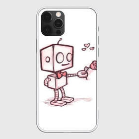 Чехол для iPhone 12 Pro Max с принтом Робот-мальчик в Тюмени, Силикон |  | 14 февраля | валентин | влюбленные | девушке | день святого валентина | жене | любимой | любимому | мужу | пара | парные | парню | подарок | подарок жене | подарок мужу