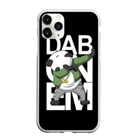 Чехол для iPhone 11 Pro Max матовый с принтом Panda dab в Тюмени, Силикон |  | dab | dab n dance | dab on em | panda dab | дэб