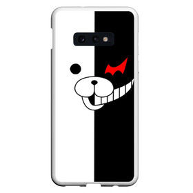 Чехол для Samsung S10E с принтом Monokuma в Тюмени, Силикон | Область печати: задняя сторона чехла, без боковых панелей | danganronpa | monokuma | данганронпа