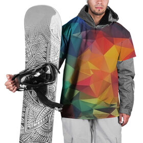 Накидка на куртку 3D с принтом Цветные полигоны в Тюмени, 100% полиэстер |  | Тематика изображения на принте: абстракция | бумага | геометрия | грани | изгиб | линии | оптические | полигоны | полосы | постель | розовый | сочетания | текстура | треугольники