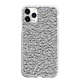 Чехол для iPhone 11 Pro Max матовый с принтом Мегатролль в Тюмени, Силикон |  | face | troll | trollface | интернет | лицо | мем | тролль