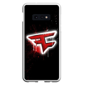 Чехол для Samsung S10E с принтом csgo - Faze clan (Black collection) в Тюмени, Силикон | Область печати: задняя сторона чехла, без боковых панелей | Тематика изображения на принте: black | clan | csgo | faze | ксго | фейз