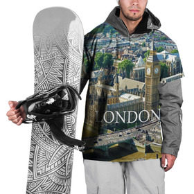 Накидка на куртку 3D с принтом Улицы Лондона в Тюмени, 100% полиэстер |  | Тематика изображения на принте: city | england | london | united kingdom | англия | великобритания | город | лондон