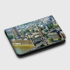 Картхолдер с принтом с принтом Улицы Лондона в Тюмени, натуральная матовая кожа | размер 7,3 х 10 см; кардхолдер имеет 4 кармана для карт; | city | england | london | united kingdom | англия | великобритания | город | лондон