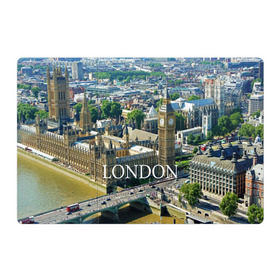 Магнитный плакат 3Х2 с принтом Улицы Лондона в Тюмени, Полимерный материал с магнитным слоем | 6 деталей размером 9*9 см | Тематика изображения на принте: city | england | london | united kingdom | англия | великобритания | город | лондон