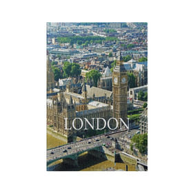 Обложка для паспорта матовая кожа с принтом Улицы Лондона в Тюмени, натуральная матовая кожа | размер 19,3 х 13,7 см; прозрачные пластиковые крепления | Тематика изображения на принте: city | england | london | united kingdom | англия | великобритания | город | лондон