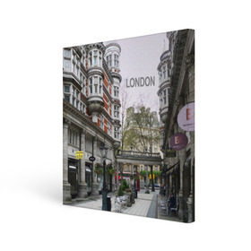Холст квадратный с принтом Улицы Лондона в Тюмени, 100% ПВХ |  | Тематика изображения на принте: boulevard | city | england | london | street | united kingdom | англия | бульвар | великобритания | город | лондон | улица