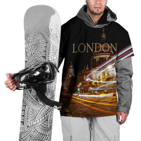 Накидка на куртку 3D с принтом Улицы Лондона в Тюмени, 100% полиэстер |  | Тематика изображения на принте: city | england | lights | london | night | street | united kingdom | англия | великобритания | город | лондон | ночь | огни | улица