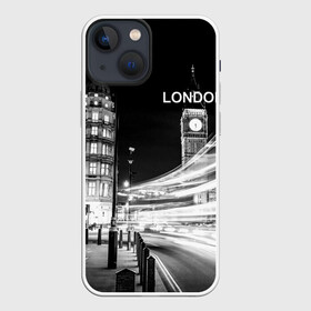 Чехол для iPhone 13 mini с принтом Улицы Лондона в Тюмени,  |  | england | lights | london | night | street | united kingdom | англия | великобритания | лондон | ночь | огни | улица