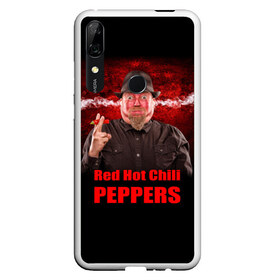 Чехол для Honor P Smart Z с принтом Red Hot Chili Peppers в Тюмени, Силикон | Область печати: задняя сторона чехла, без боковых панелей | звезда | красный | кумир | музыка | перец | рок | рок группа | хит