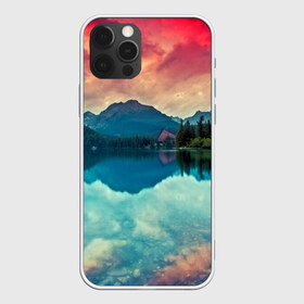 Чехол для iPhone 12 Pro Max с принтом Горное озеро в Тюмени, Силикон |  | Тематика изображения на принте: пейзаж