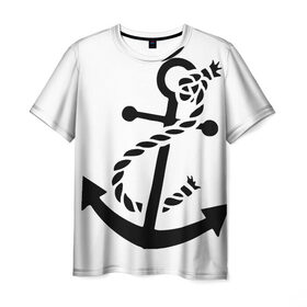 Мужская футболка 3D с принтом Речник в Тюмени, 100% полиэфир | прямой крой, круглый вырез горловины, длина до линии бедер | 
