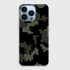 Чехол для iPhone 13 Pro с принтом Городской камуфляж в Тюмени,  |  | пиксельный | темный