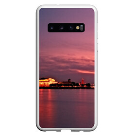 Чехол для Samsung Galaxy S10 с принтом Санкт-Петербург в Тюмени, Силикон | Область печати: задняя сторона чехла, без боковых панелей | город | пейзаж