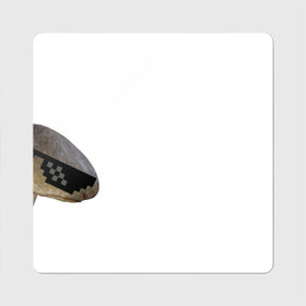 Магнит виниловый Квадрат с принтом Это Рязань в Тюмени, полимерный материал с магнитным слоем | размер 9*9 см, закругленные углы | Тематика изображения на принте: rzn | гриб | грибы | детка | очки | рзн | рязань | тренд