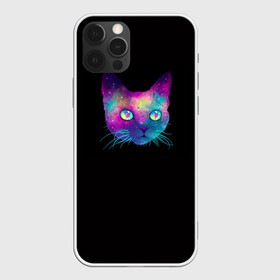 Чехол для iPhone 12 Pro Max с принтом Космокот в Тюмени, Силикон |  | Тематика изображения на принте: космос | кот | кошка