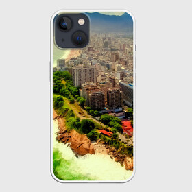 Чехол для iPhone 13 с принтом Рио в Тюмени,  |  | город | пейзаж